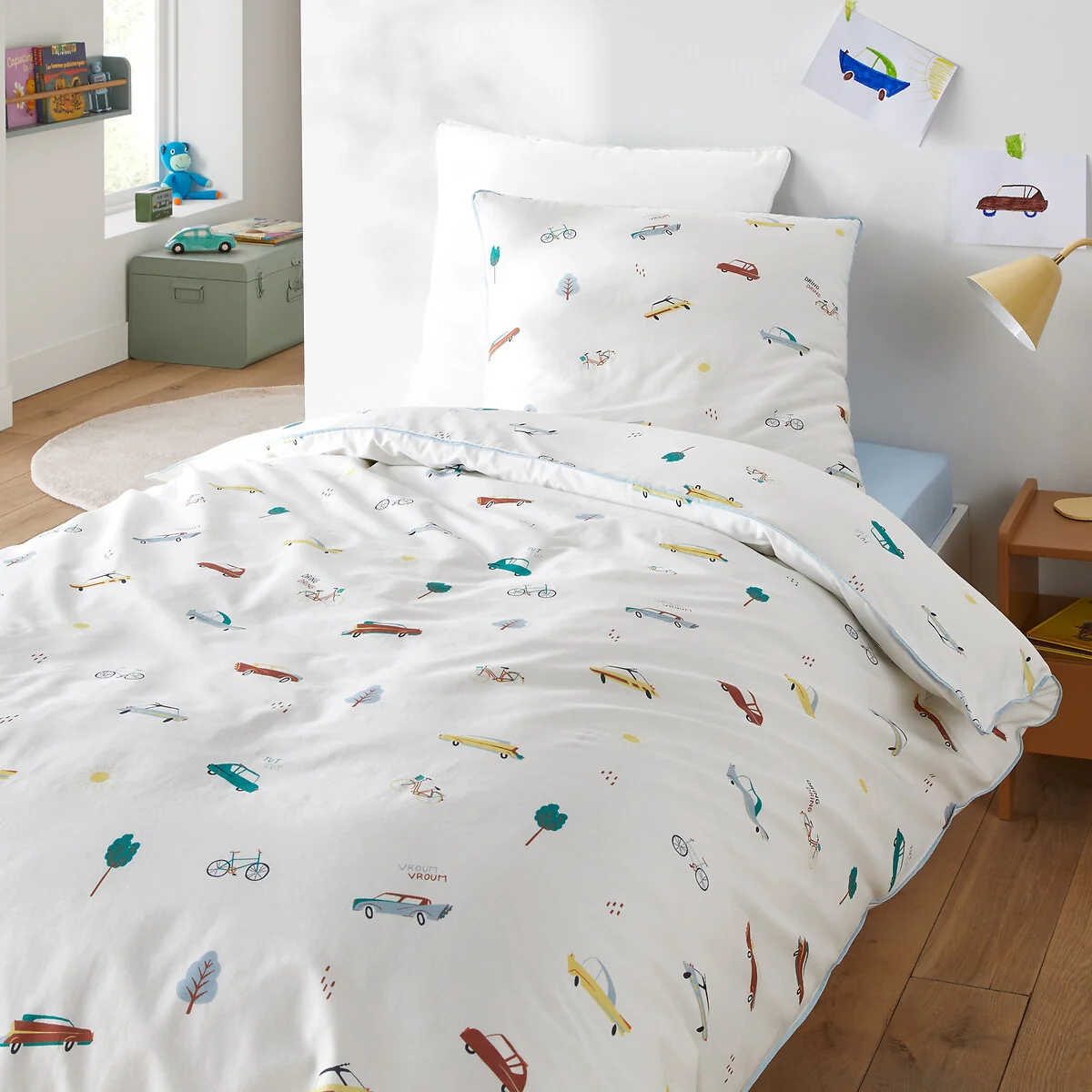 Emiliano Duvet Cover Set in 50% Recycled Cotton – image 3