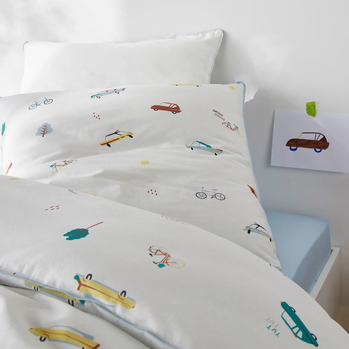 Emiliano Duvet Cover Set in 50% Recycled Cotton – image 5