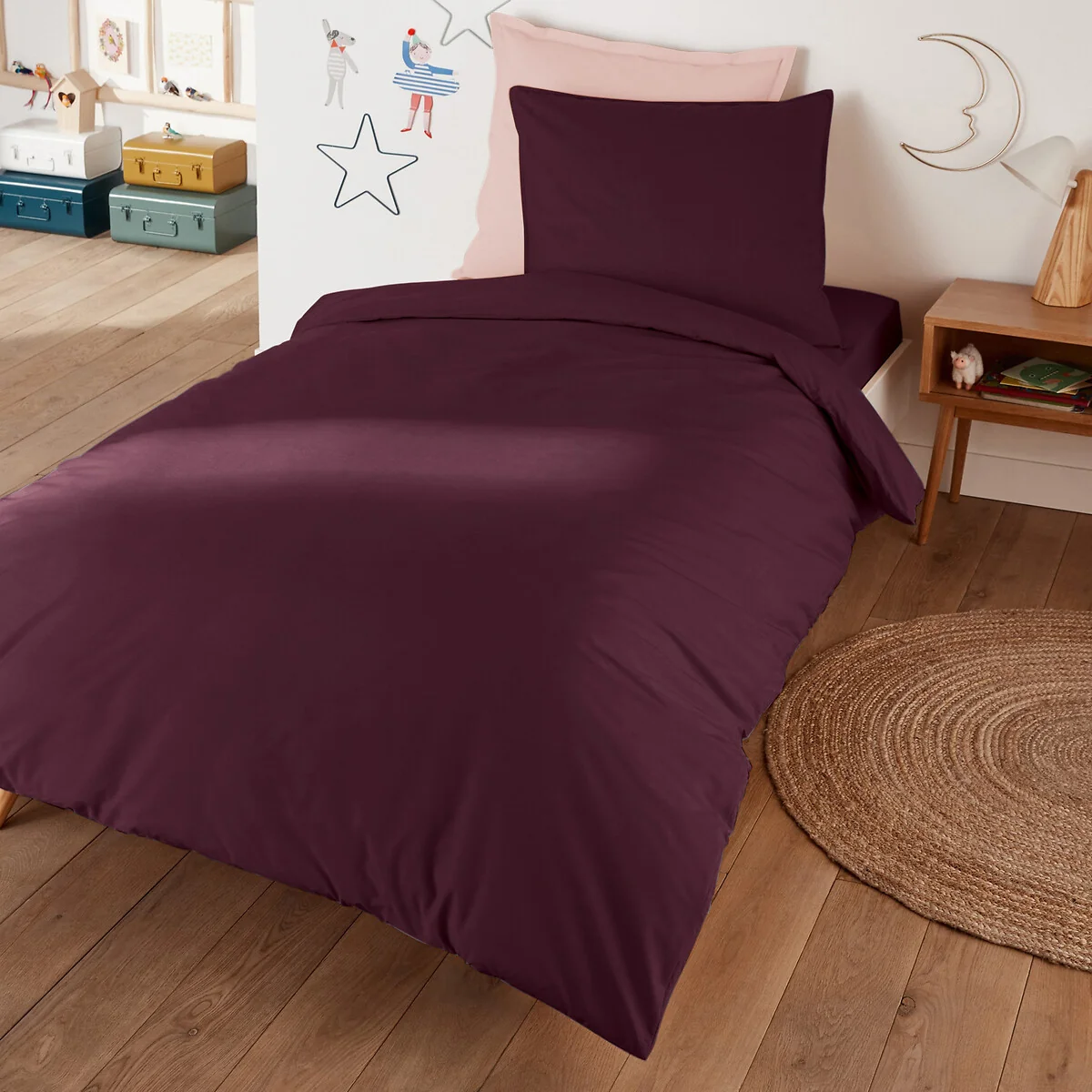 Best Quality Cotton Percale 200 Thread Count Child's Duvet Cover – image 1