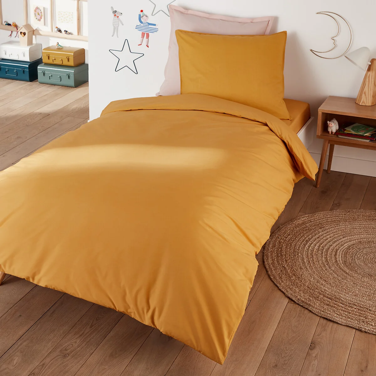 Scenario Kids' Cotton Percale 200 Thread Count Duvet Cover – image 1
