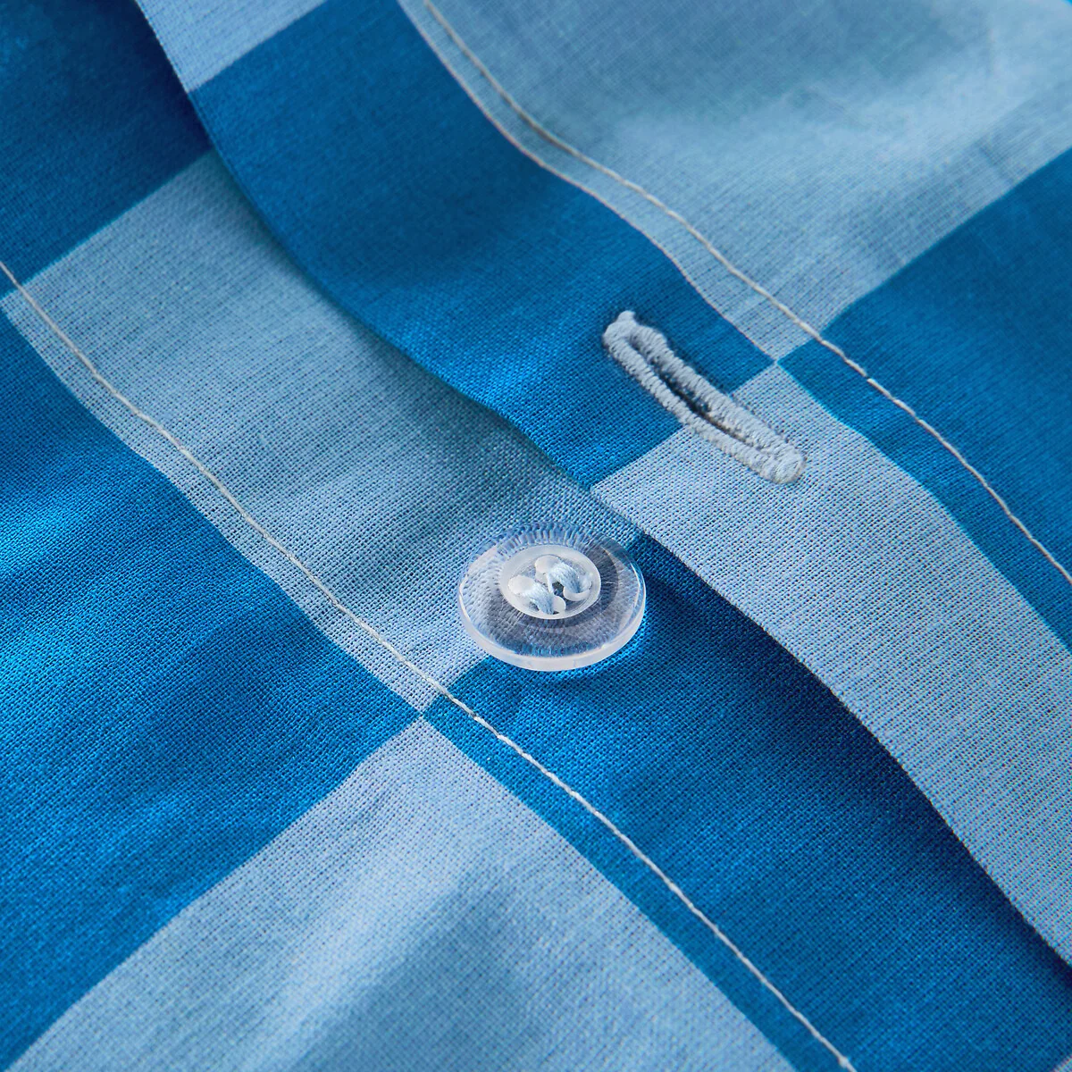 Tabaka Blue 50% Recycled Cotton Child's Duvet Cover – image 4