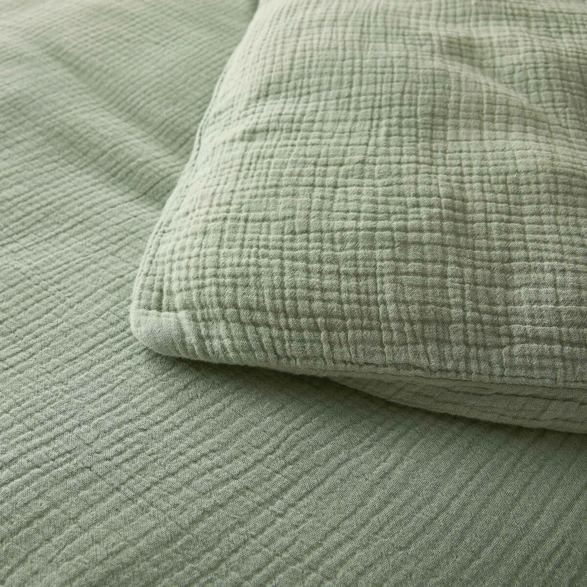 Kumla Children's Plain Cotton Muslin Duvet Cover – image 4