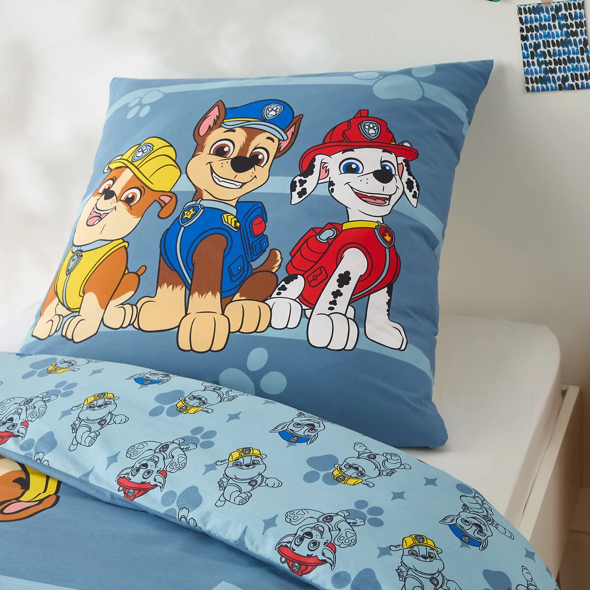 Child's Paw Patrol Duvet Cover Set in Cotton – image 3