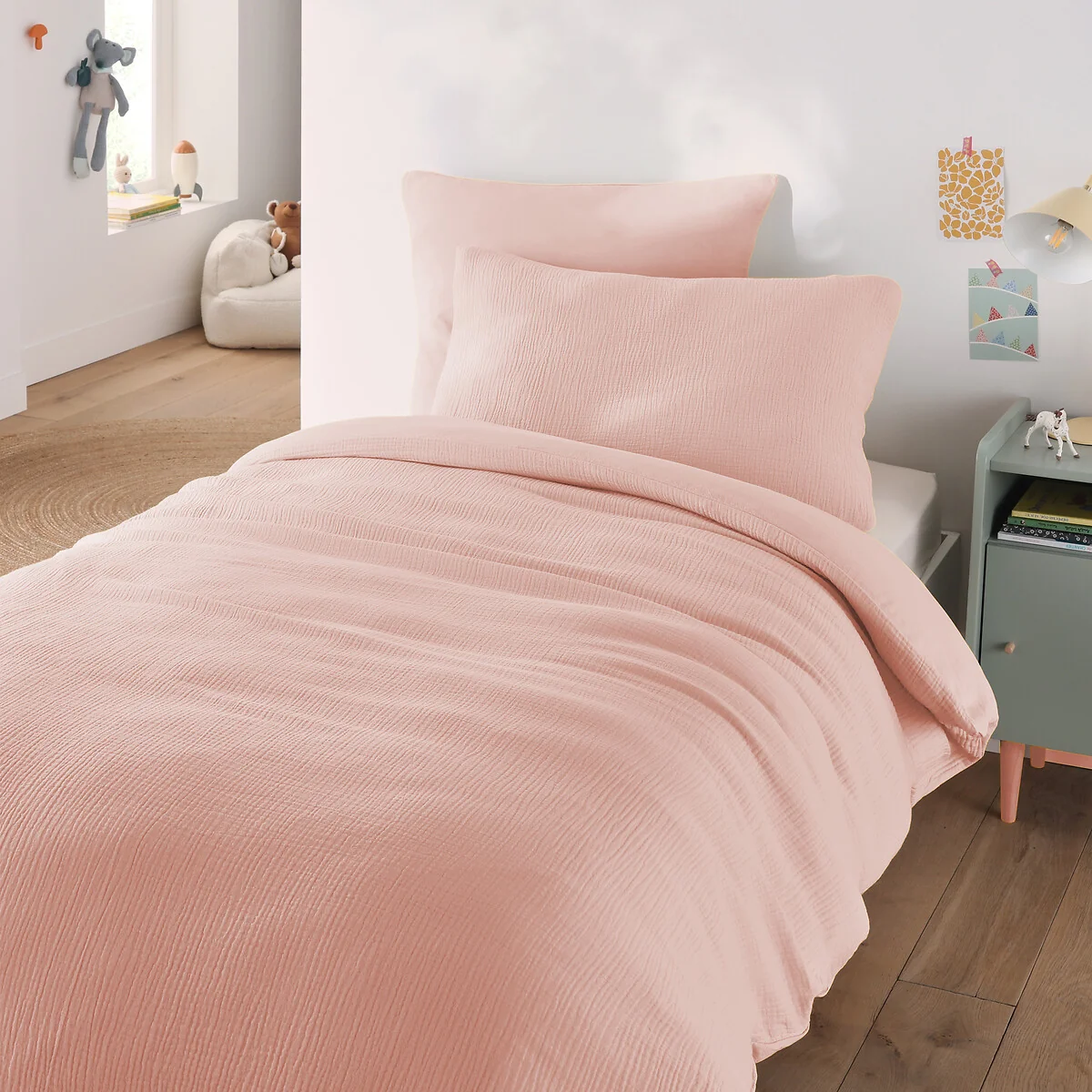 Child's Kumco Duvet Cover in Washed Cotton/Muslin – image 2