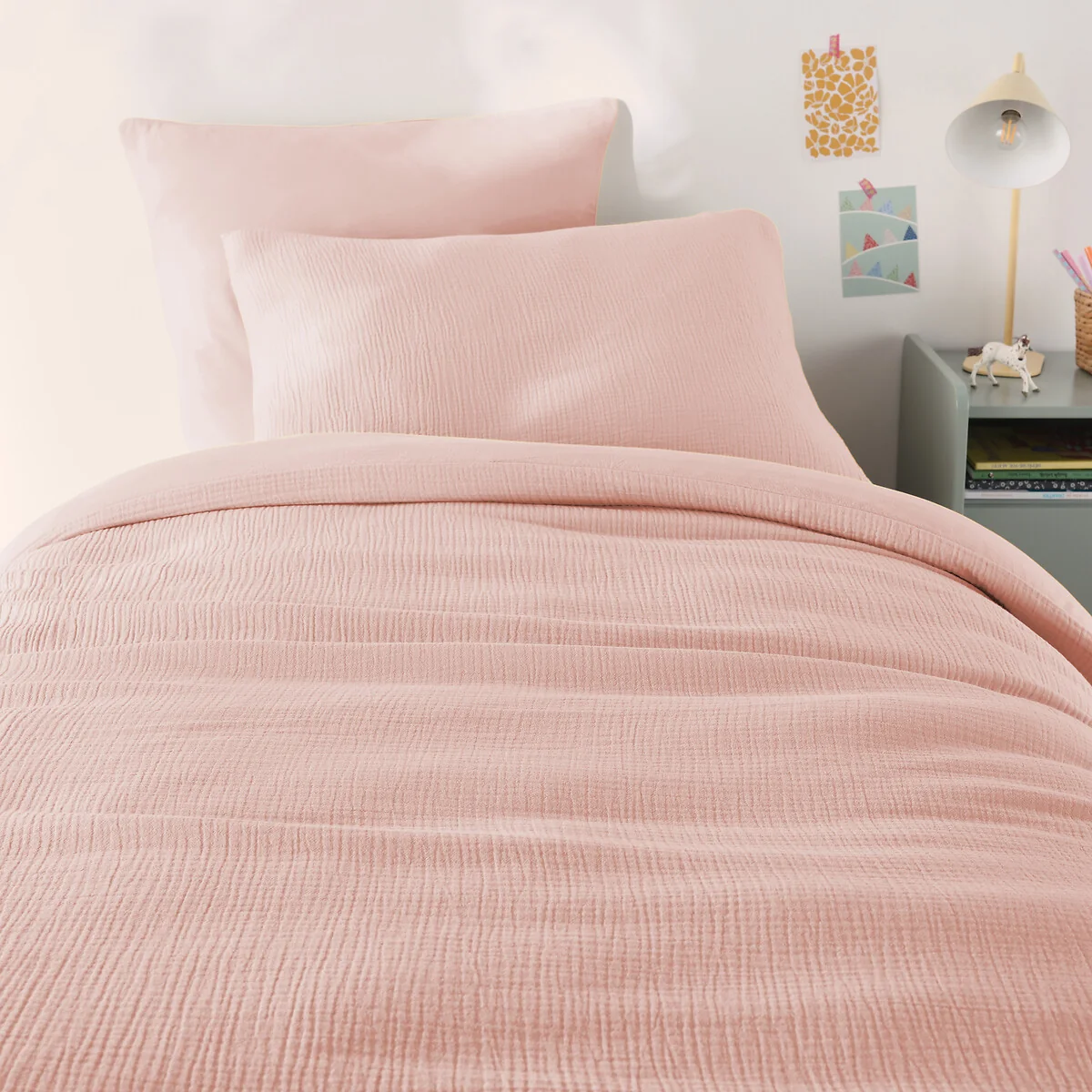 Child's Kumco Duvet Cover in Washed Cotton/Muslin – image 1