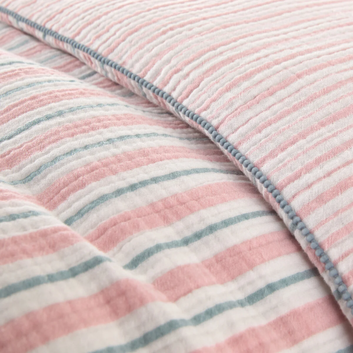 Adèle Striped Cotton Muslin Child's Duvet Cover – image 4