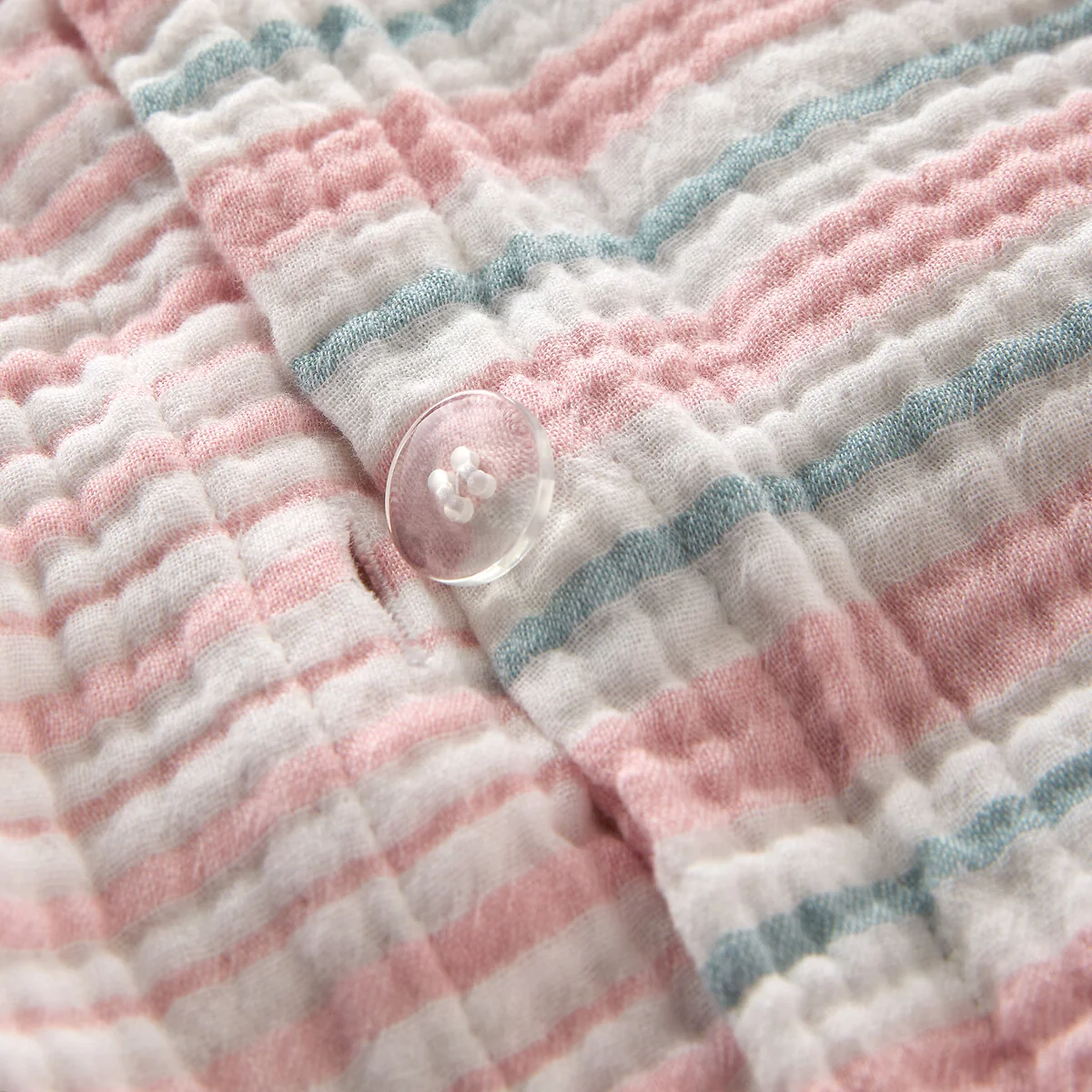 Adèle Striped Cotton Muslin Child's Duvet Cover – image 5