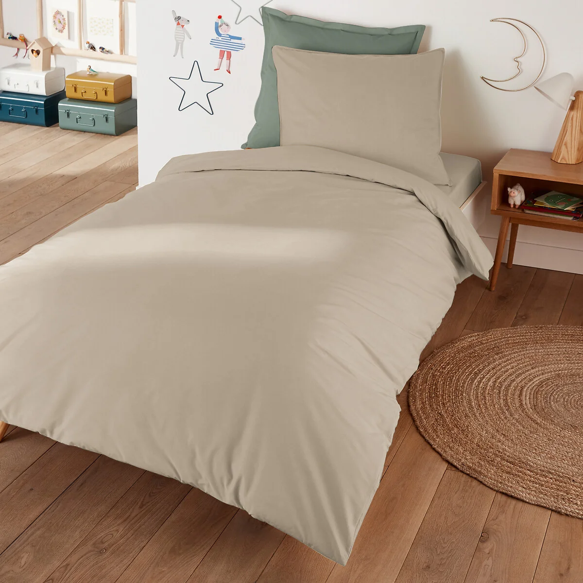 Best Quality Cotton Percale 200 Thread Count Child's Duvet Cover – image 1