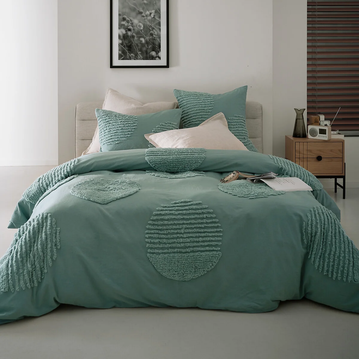 Soren Tufted 100% Cotton Duvet Cover – image 1