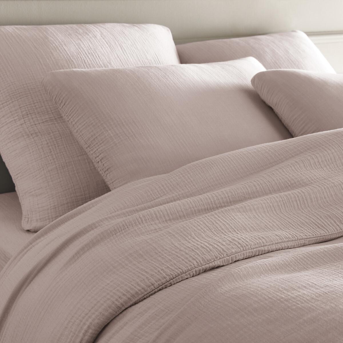 Yafa 100% Organic Cotton Muslin 200 Thread Count Duvet Cover – image 2