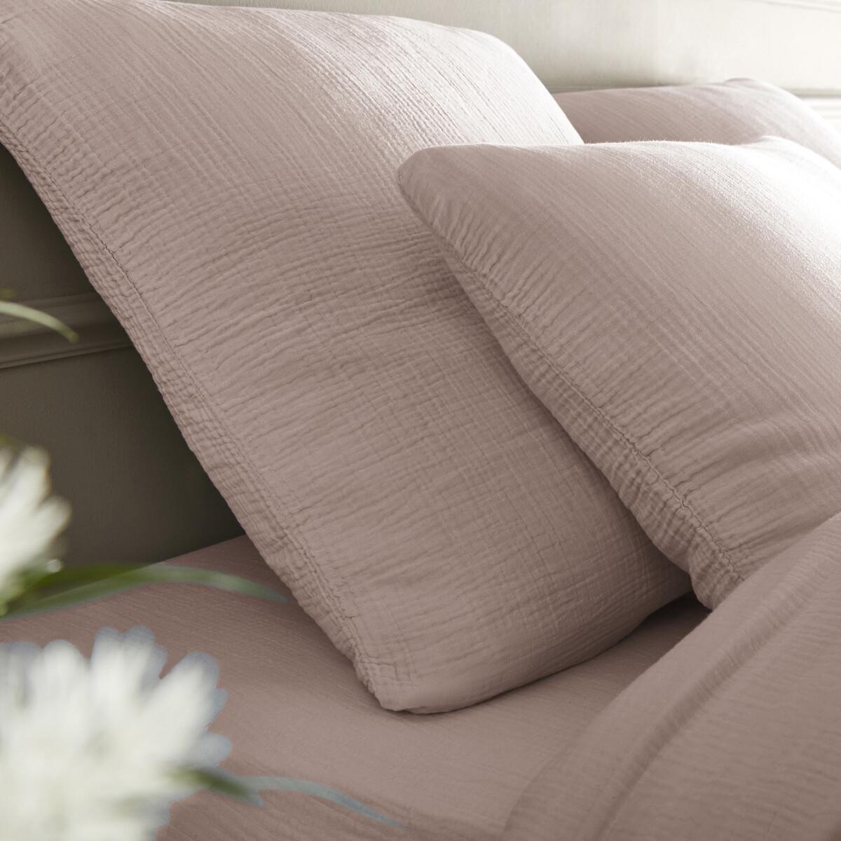 Yafa 100% Organic Cotton Muslin 200 Thread Count Duvet Cover – image 3