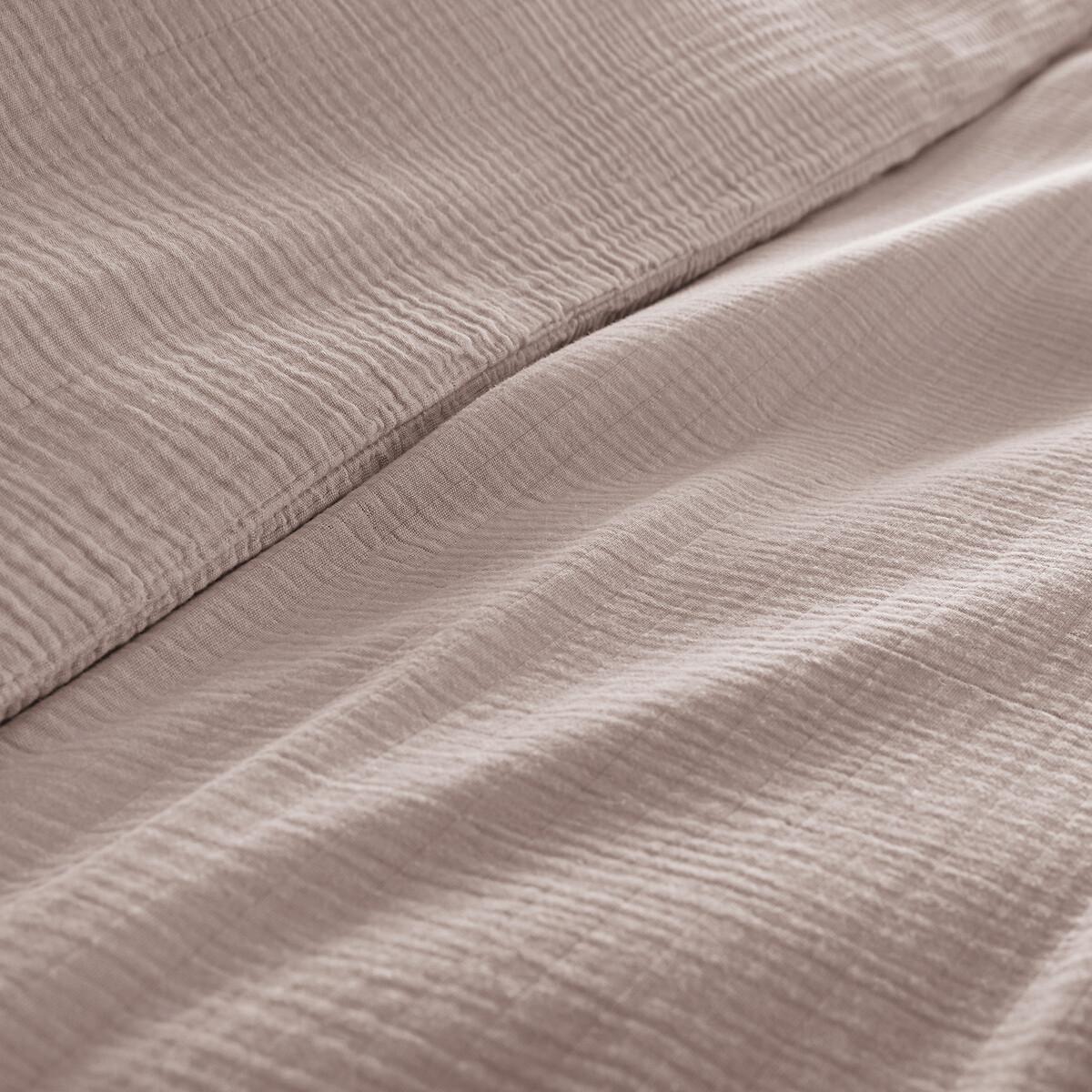 Yafa 100% Organic Cotton Muslin 200 Thread Count Duvet Cover – image 4