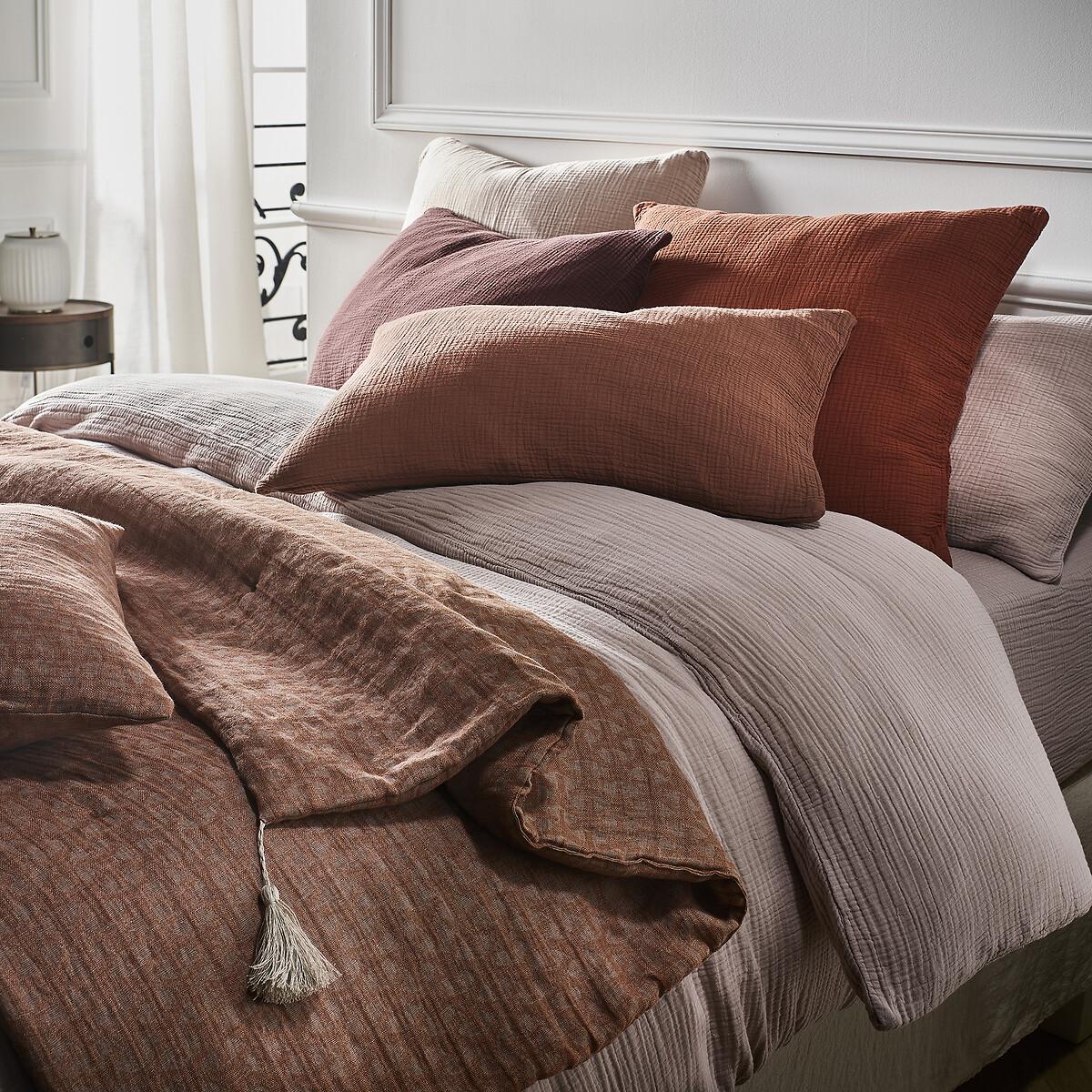 Yafa 100% Organic Cotton Muslin 200 Thread Count Duvet Cover – image 8
