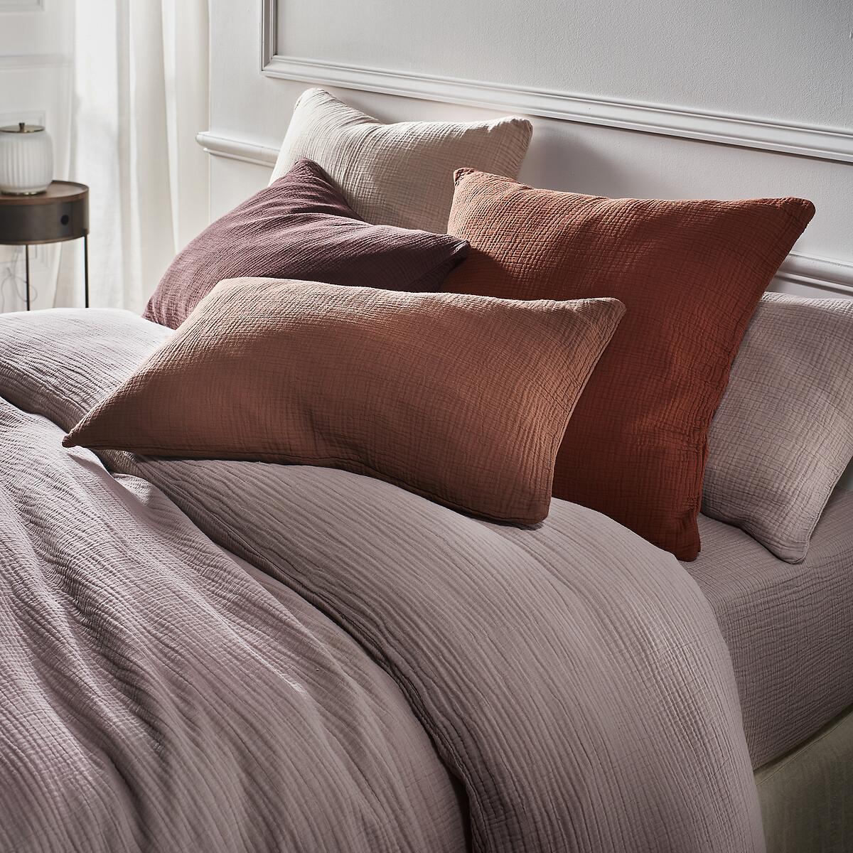 Yafa 100% Organic Cotton Muslin 200 Thread Count Duvet Cover – image 9