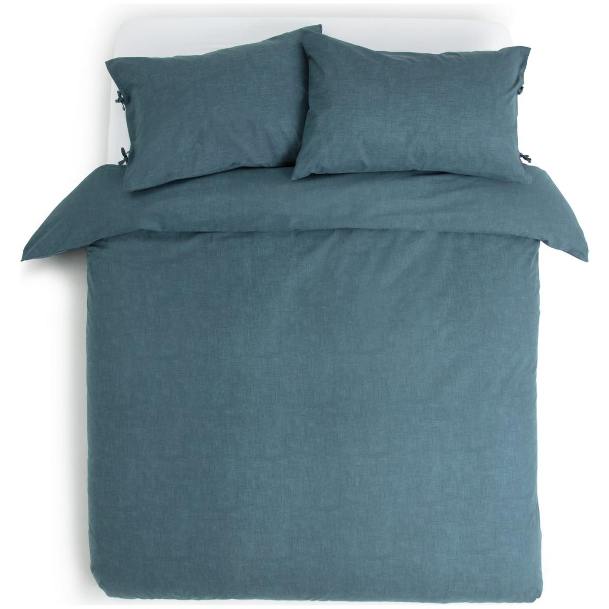 Habitat Herbalist Cotton Textured Blue Bedding Set - Double – image 3