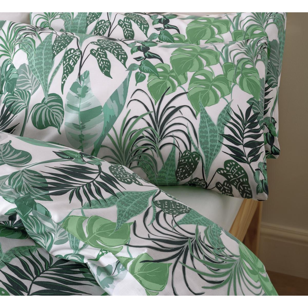 Habitat Plant Print Green Bedding Set - Double – image 2