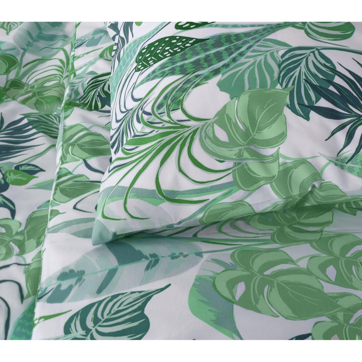 Habitat Plant Print Green Bedding Set - Double – image 6
