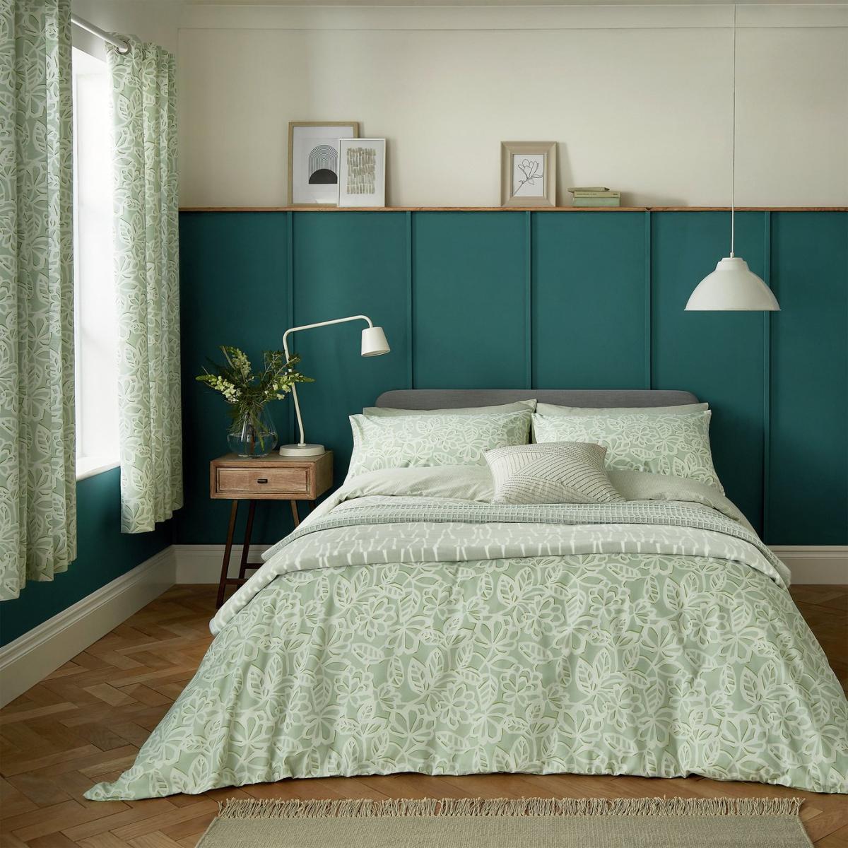 Helena Springfield Jasminda Olive Green Bedding Set - Double