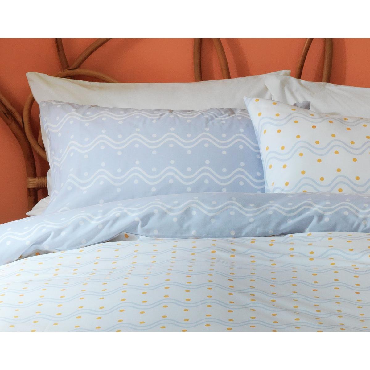 Habitat Wiggle Sky Blue & White Bedding Set - Double – image 7