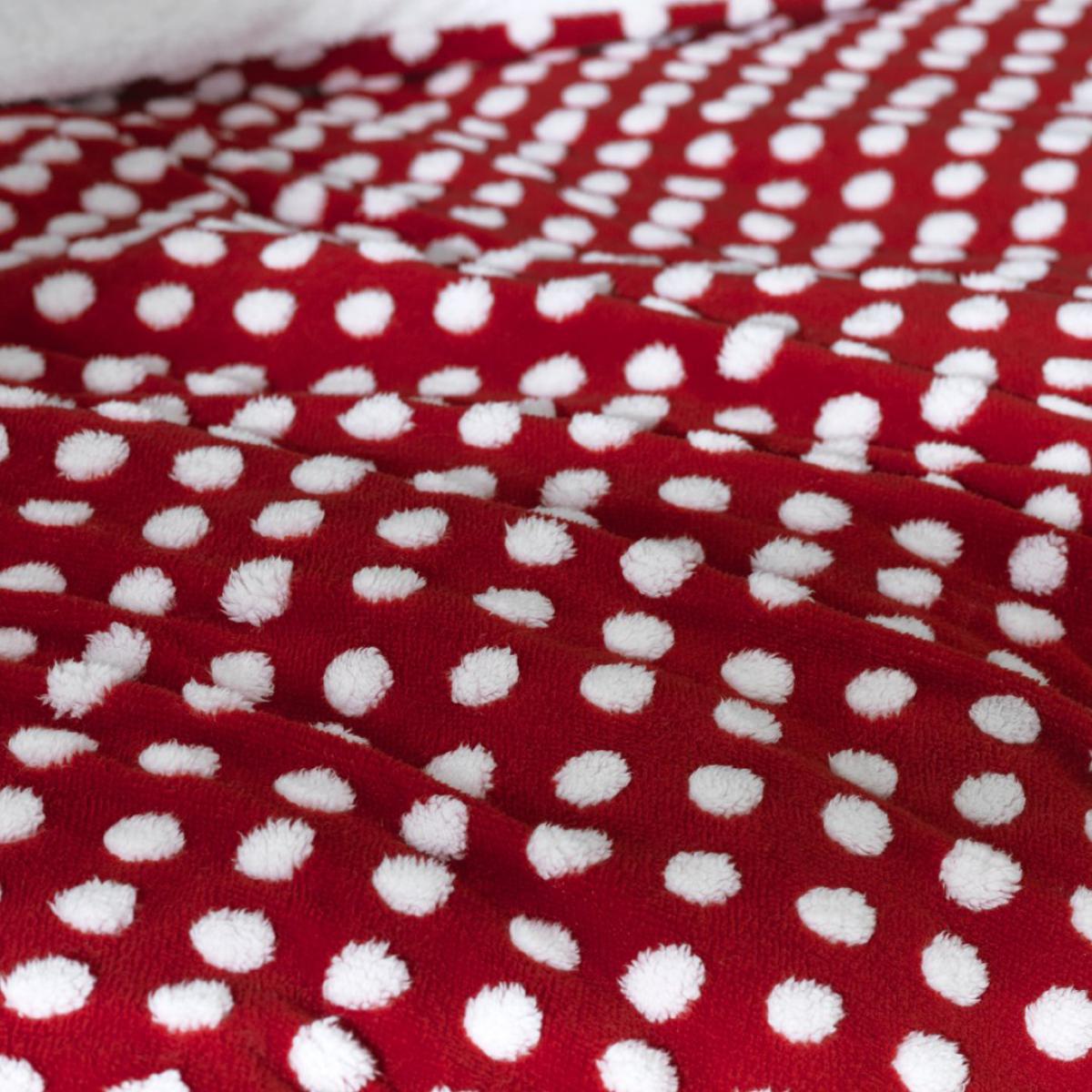 Habitat Christmas Tufted Spot Fleece Bedding Set - Double – image 5