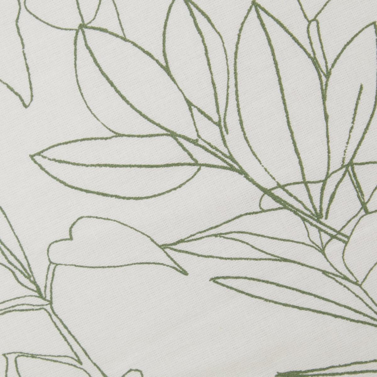 Habitat Sketched Linear Floral Green Bedding Set - Double – image 7
