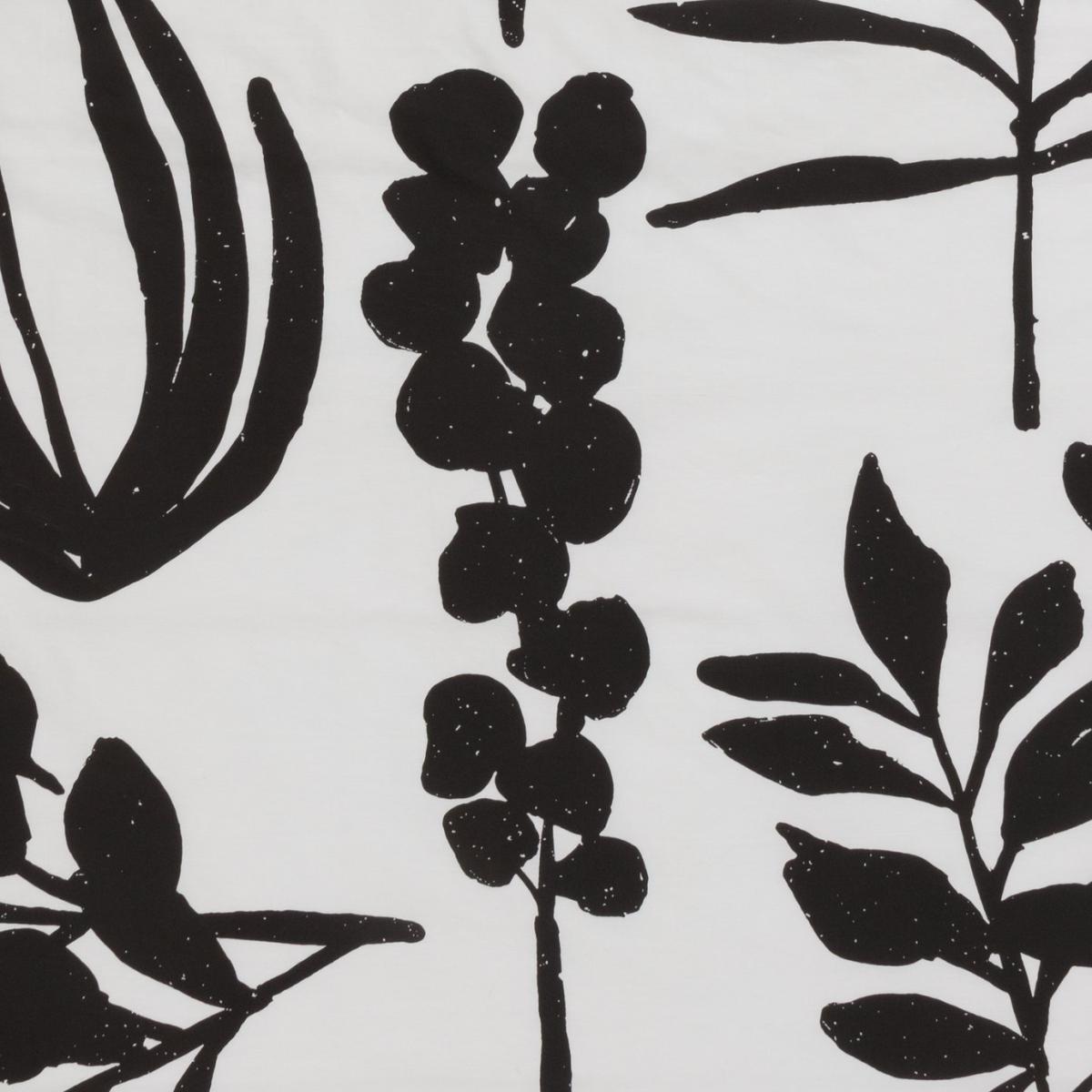 Habitat Cotton Floral Placement Black Bedding Set - Double – image 2