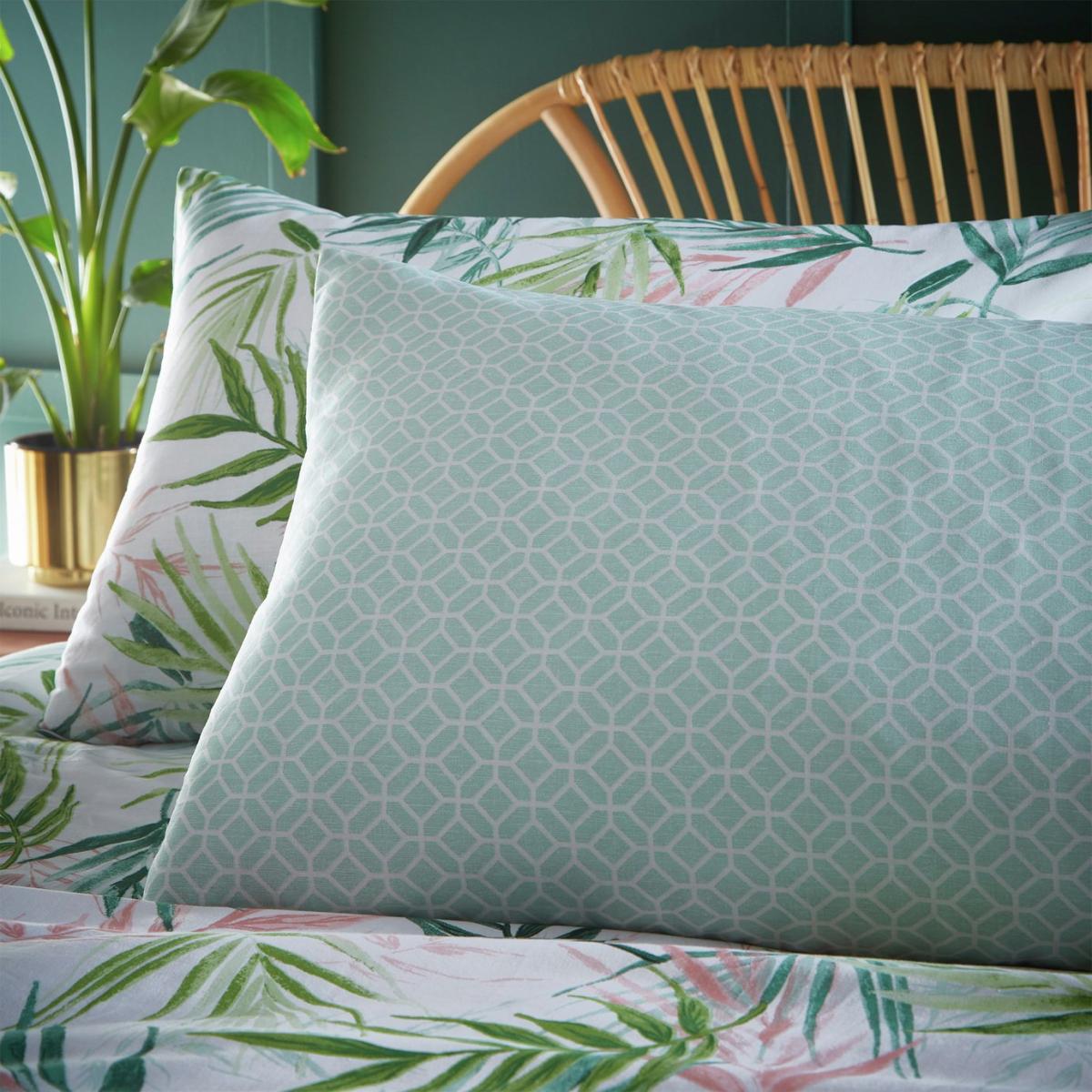 furn Bali Palm Green Bedding Set - Double – image 1
