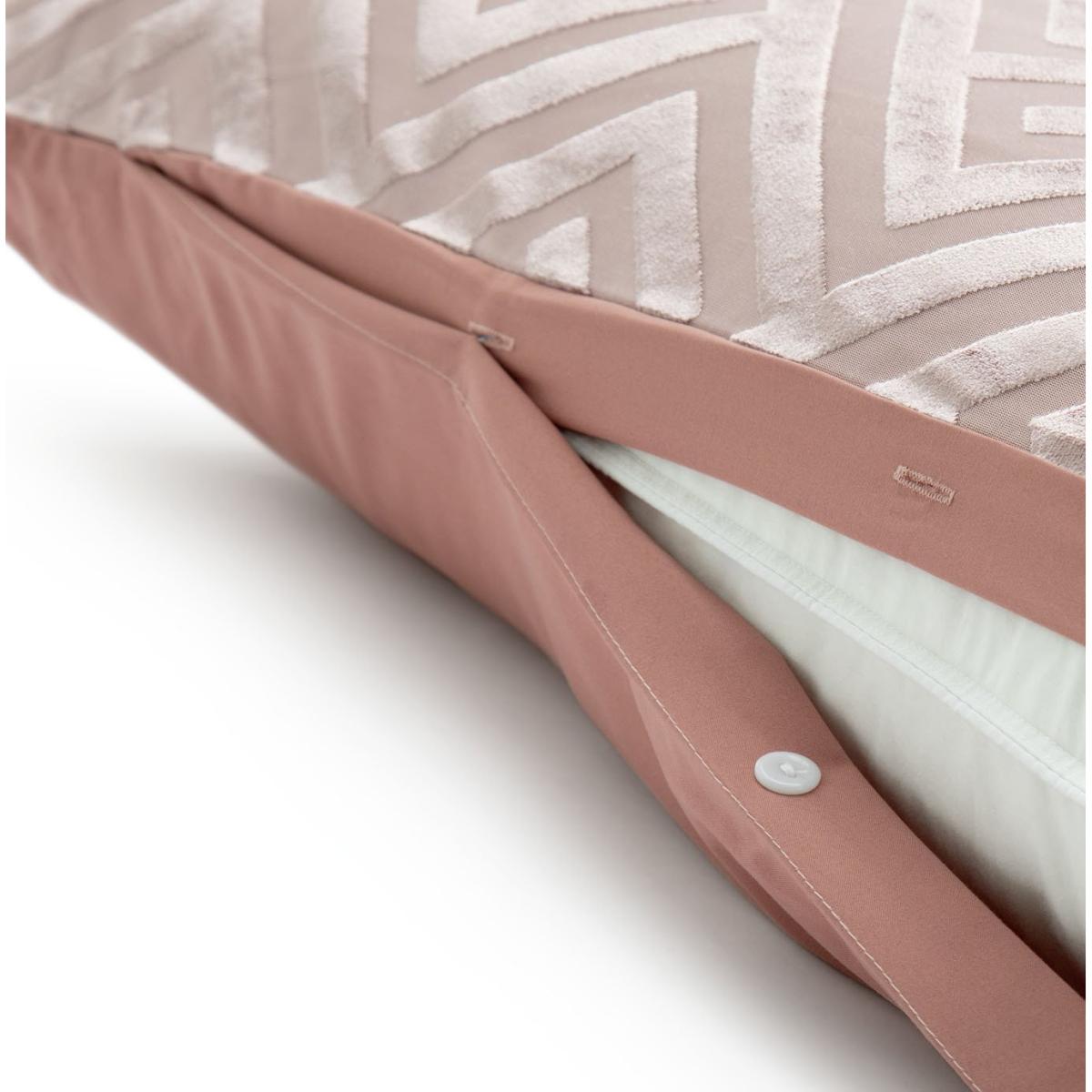 Habitat Geo Velvet Blush Pink Bedding Set - Double – image 6
