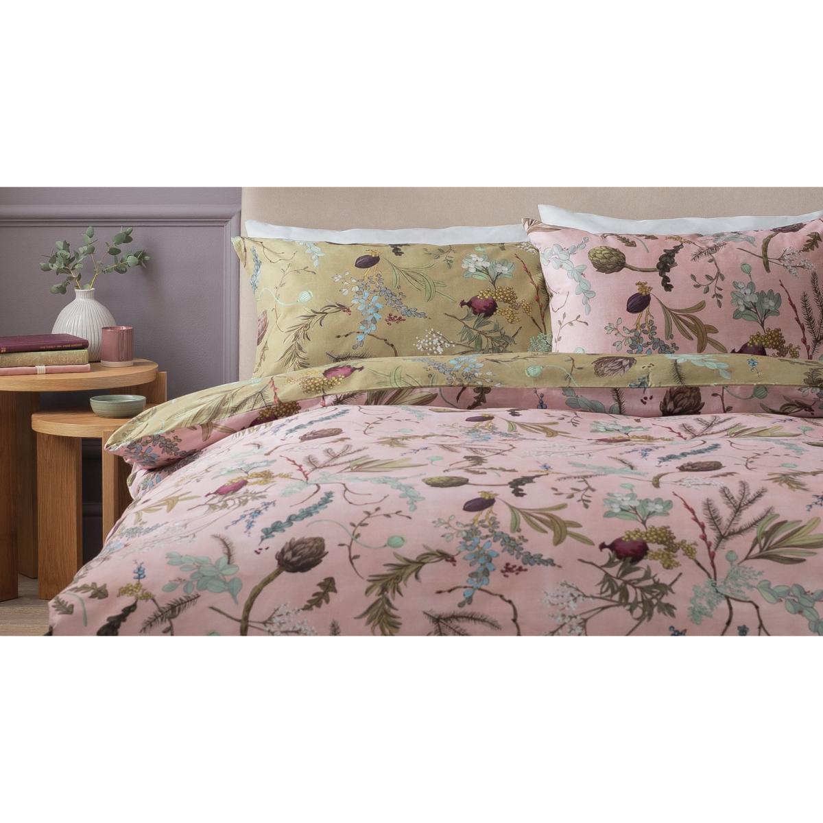 Habitat Cotton Pink Foliage Bedding Set - Double – image 8