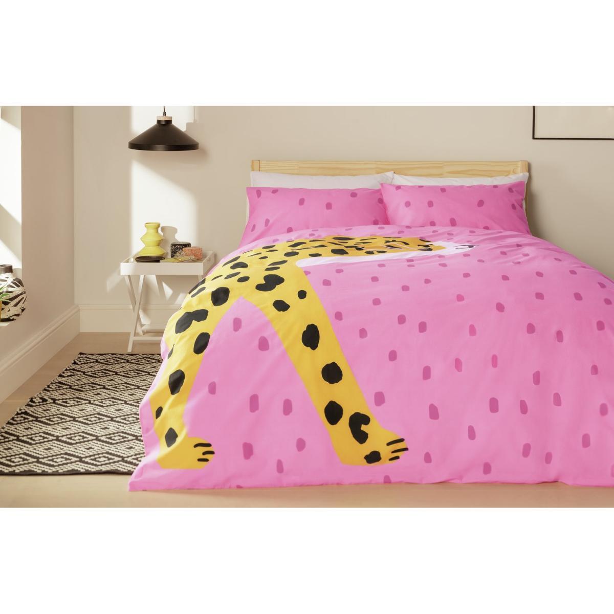 Habitat Leopard Print Reversible Bedding Set - Double – image 6