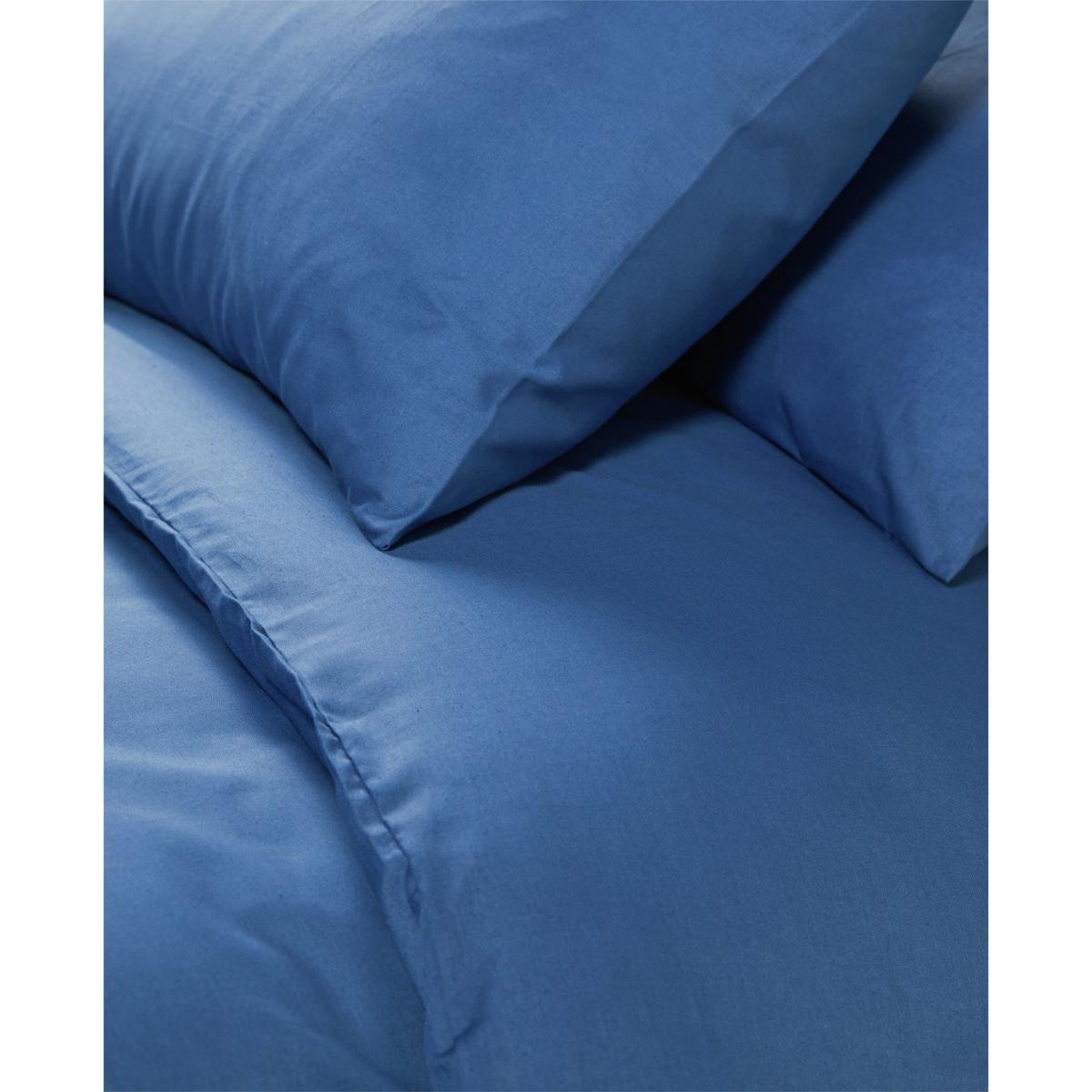 Habitat Easycare Plain Ink Blue Bedding Set - Double – image 4