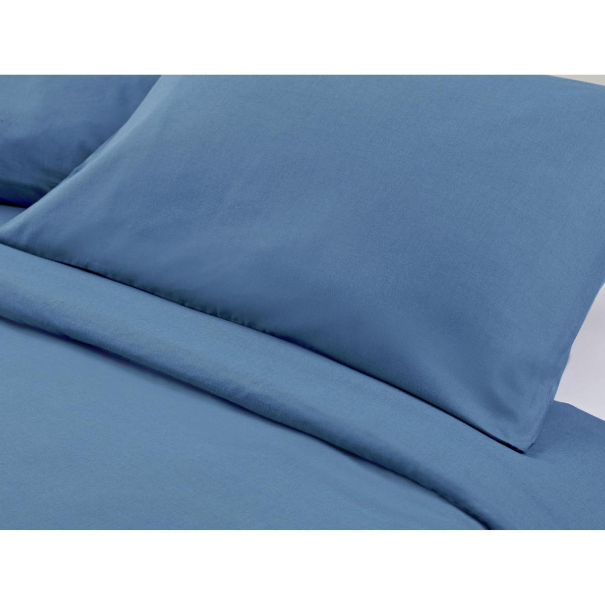 Habitat Easycare Plain Ink Blue Bedding Set - Double – image 5