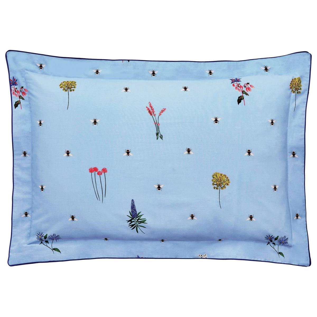 Joules Cotton Percale Pollinators Blue Bedding Set - Double – image 3