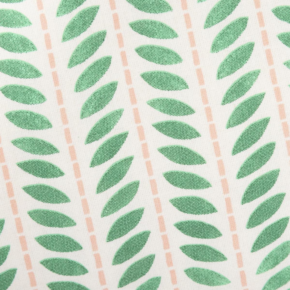Habitat Wallpaper Leaf Stripe Green Bedding Set - Double – image 2