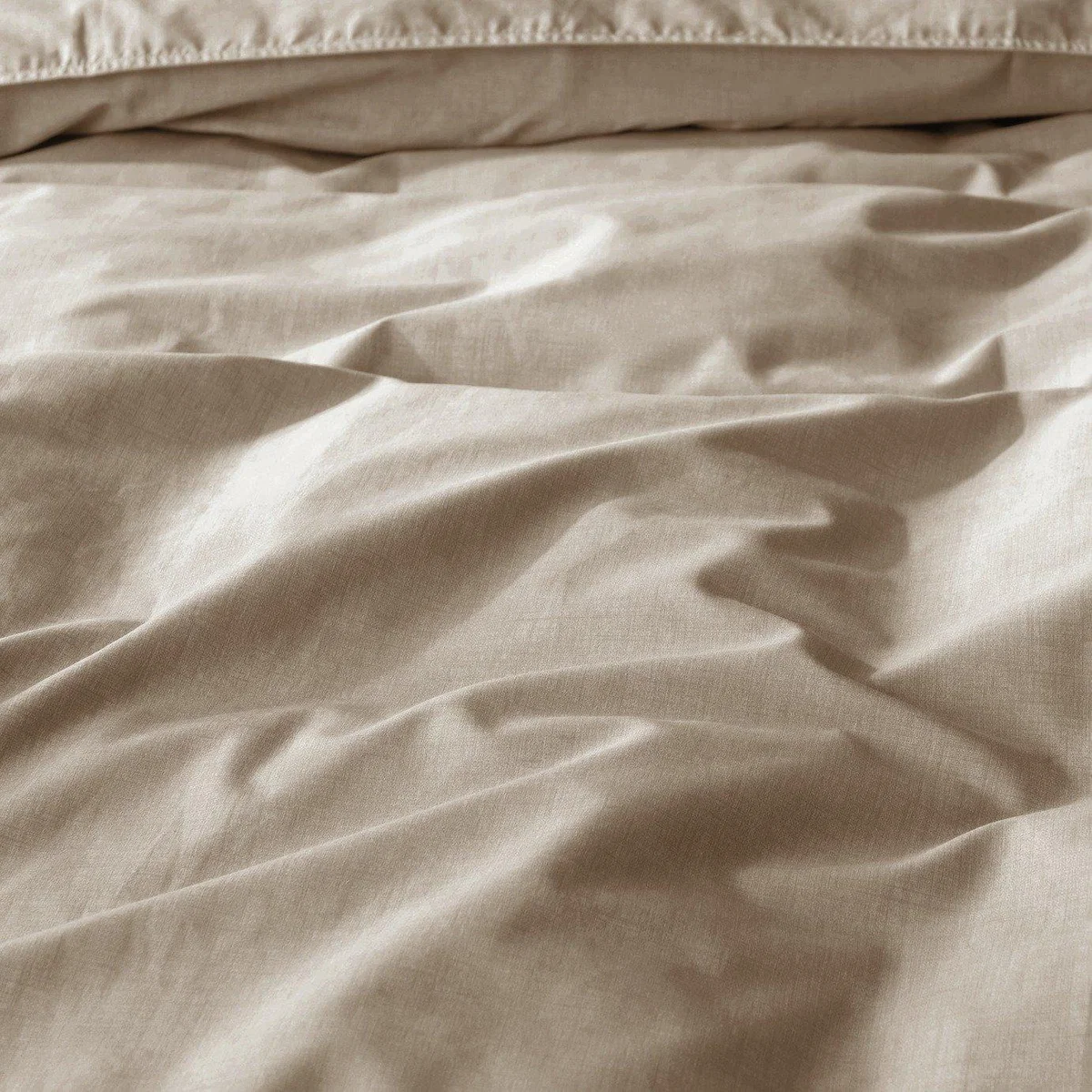 Habitat Cotton Textured Print Natural Bedding Set - Double – image 6
