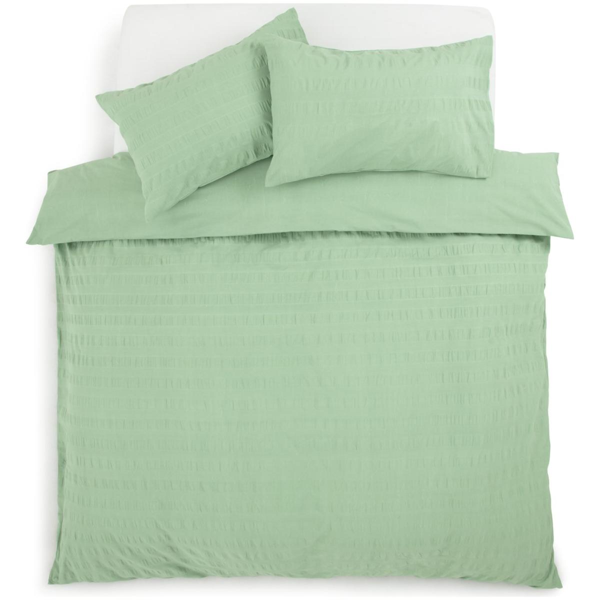 Habitat Reset Seersucker Sage Green Bedding Set - Double – image 3
