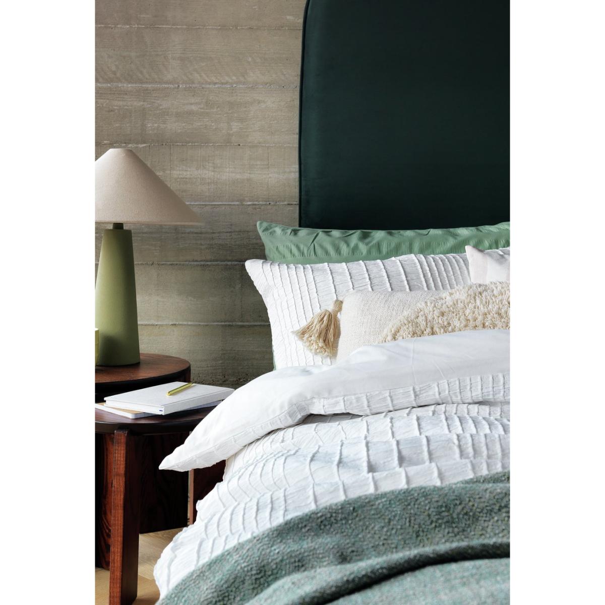 Habitat Reset Seersucker Sage Green Bedding Set - Double – image 7