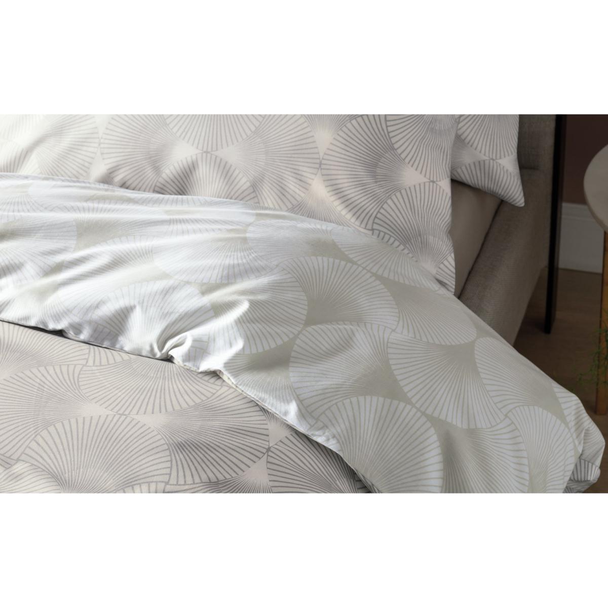 Habitat Fan Print Reversible Cream Bedding Set - Double – image 2