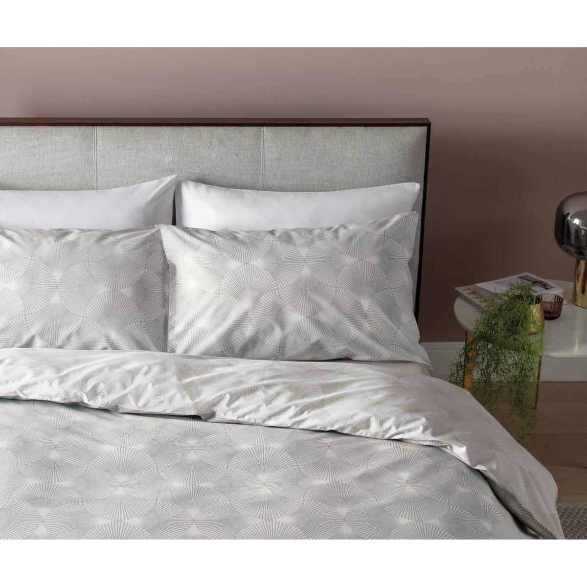 Habitat Fan Print Reversible Cream Bedding Set - Double – image 7