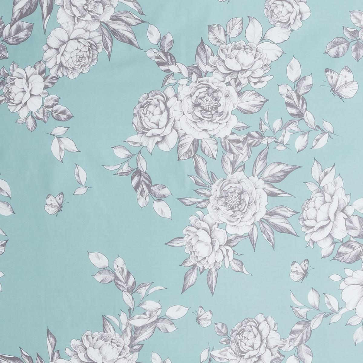 Habitat Classic Duck Egg Floral Bedding Set - Double – image 6