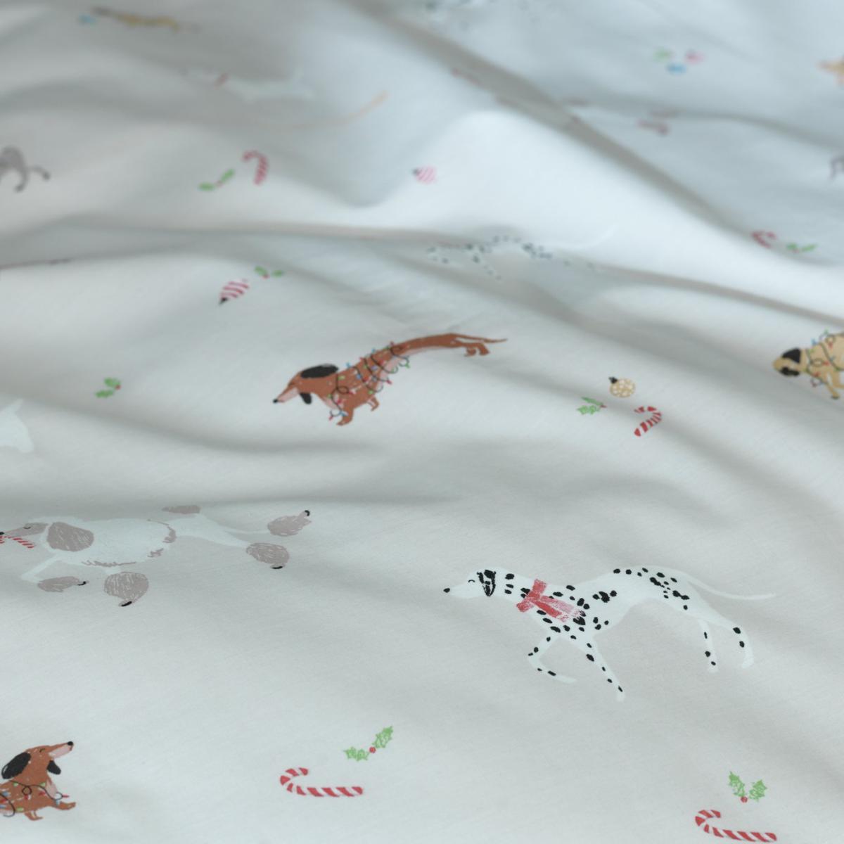 Habitat Christmas Dogs Bedding Set - Double – image 6