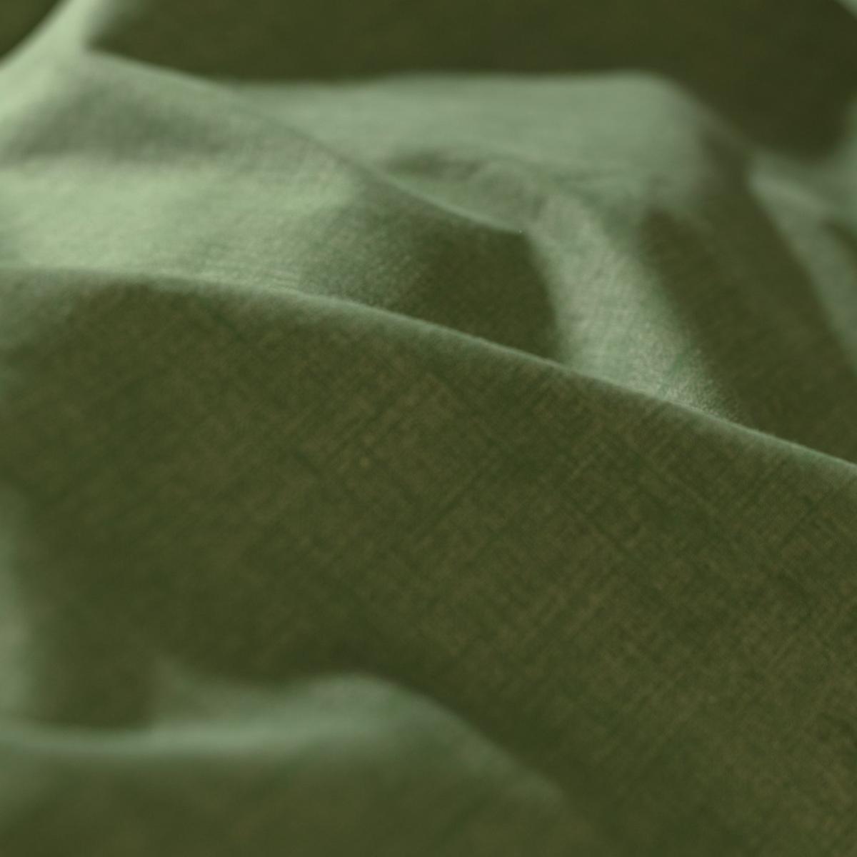 Habitat Cotton Textured Plain Green Bedding Set - Double – image 6