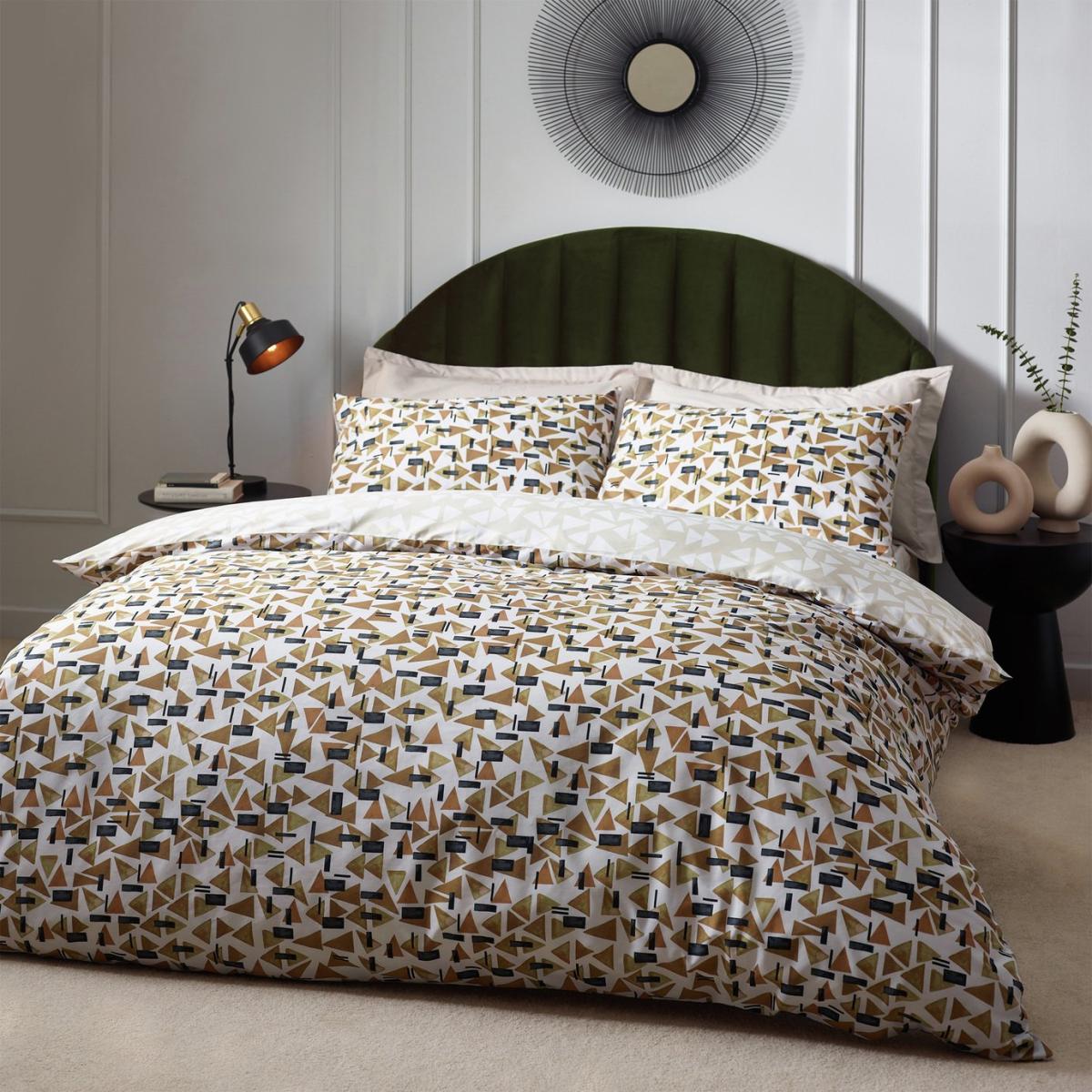 Hoem City Printed Toffee Bedding Set - Double – image 2
