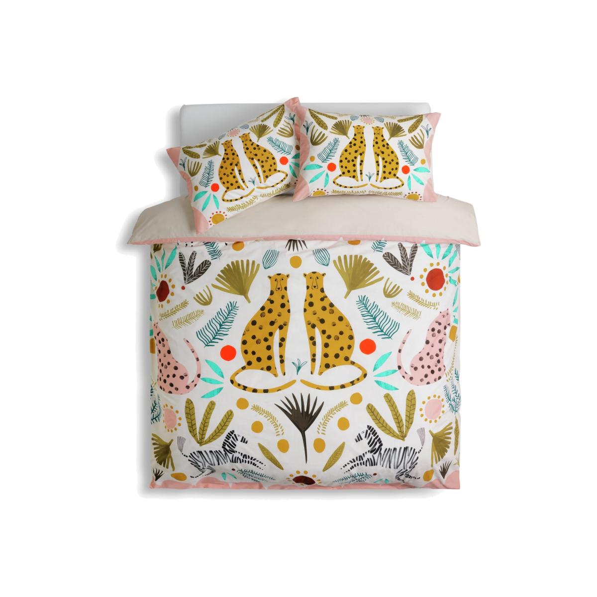 Habitat Cotton Global Cheetah Bedding Set - Double – image 1