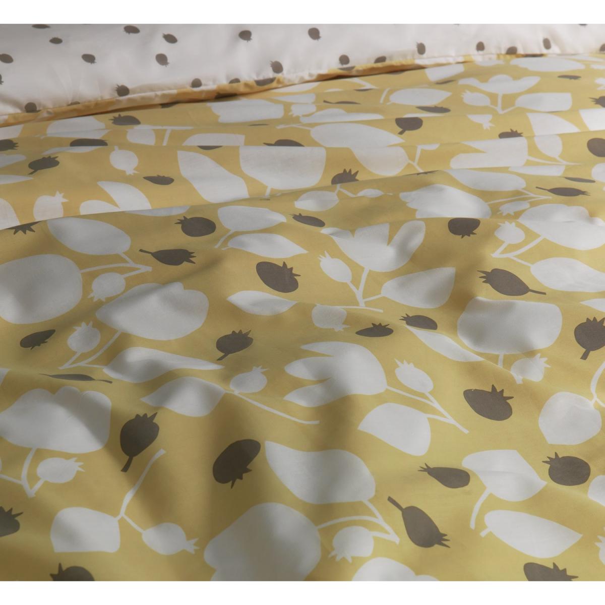 Habitat Scandi Floral Yellow & White Bedding Set - Double – image 7