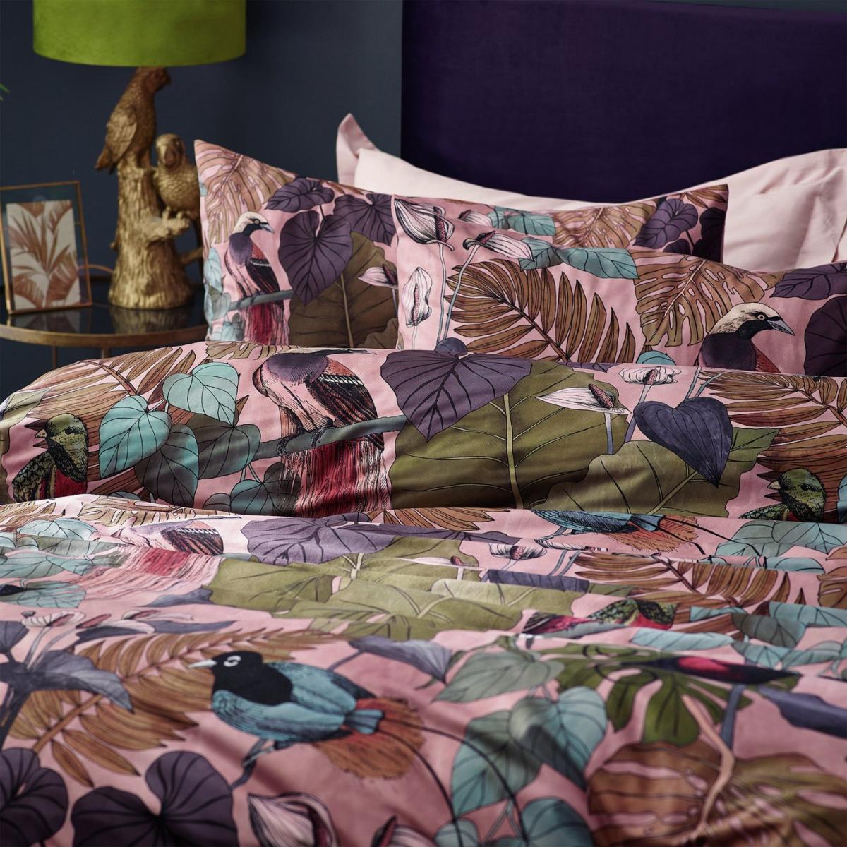 Wylder Moriyo Dusky Velvet Pink Bedding Set - Double – image 2