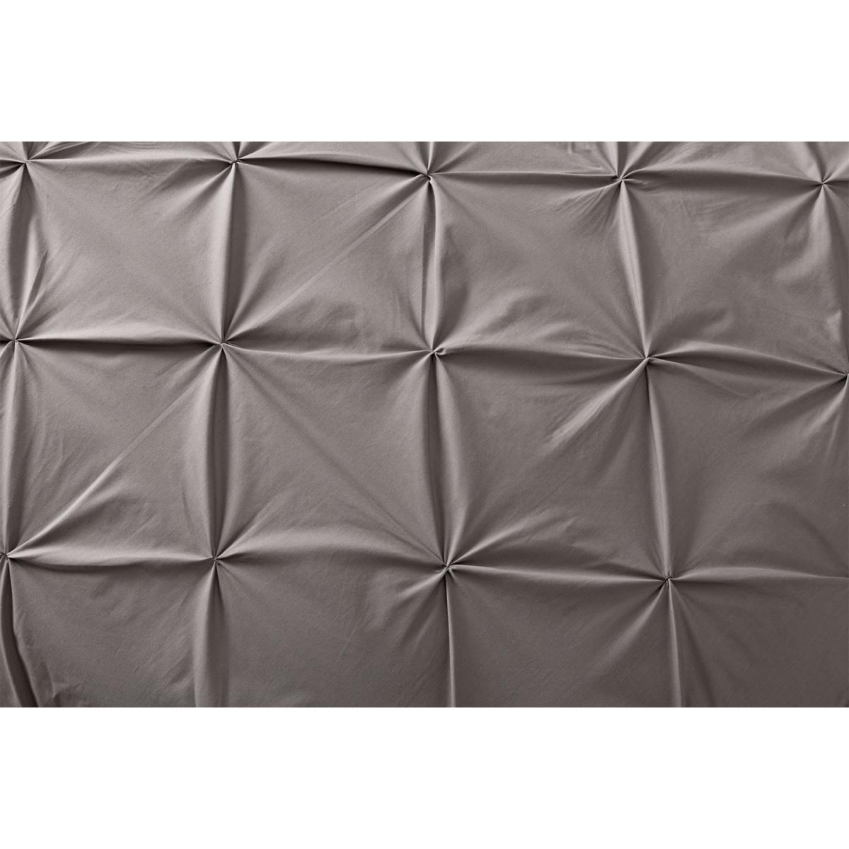 Habitat Hadley Pintuck Grey Bedding Set - Double – image 3