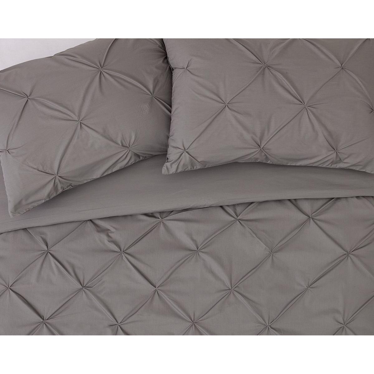 Habitat Hadley Pintuck Grey Bedding Set - Double – image 5
