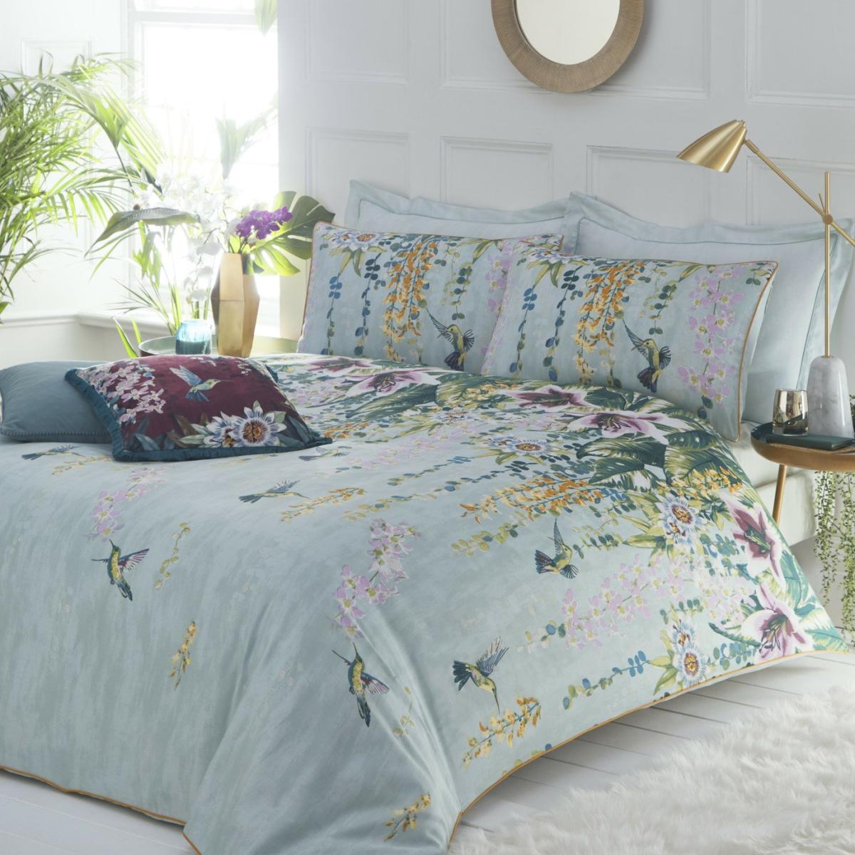 Paoletti Cotton Hanging Gardens 200TC Bedding Set - Double – image 1