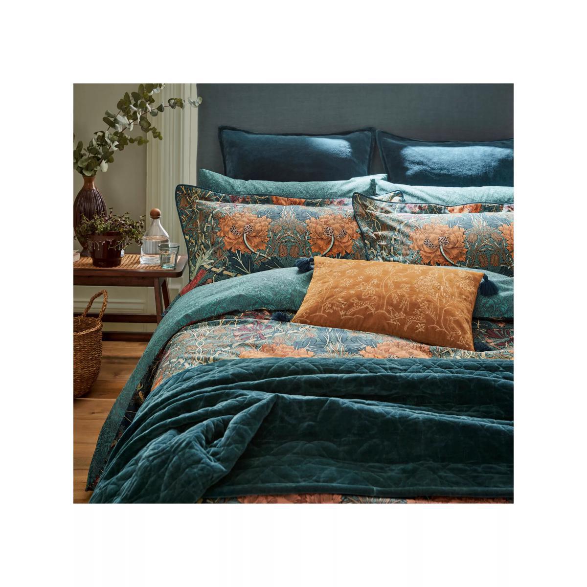 Morris & Co. Honeysuckle Tulip Cotton Bedding – image 2